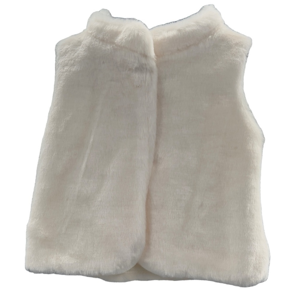 Carter’s Baby Girl Faux Fur Vest, Size 12 Months